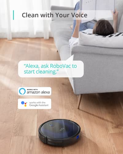 eufy L60 Robot Vacuum with Self Empty Station, Hair Detangling Technology, Up to 60 Days Hands Free Cleaning, 5,000 Pa Suction, Remove Hair, Dust