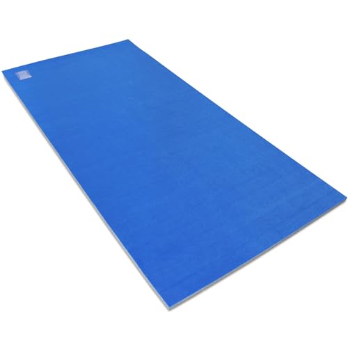 Meister FlexFloor Gymnastics & Cheer Mat - Roll-Up Carpet Training Floor for Home & Gym