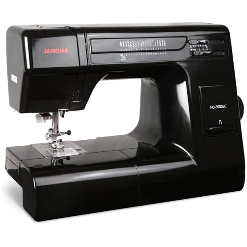 Janome Heavy Duty HD-3000 Black Edition Sewing Machine with Bonus 6 Piece Quilting Kit