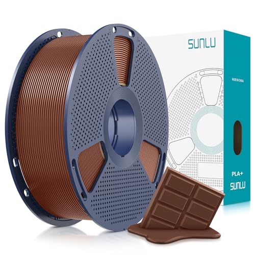 SUNLU 3D Printer Filament Bundle, PLA Plus Filament 10KG 1.75mm, Neatly Wound Filament for Most 3D Printer, 10 Colors, 1kg Spool