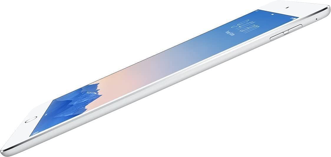 Apple iPad Air 2 MGKM2LL/A (64GB, Wi-Fi, Silver) NEWEST VERSION (Renewed)