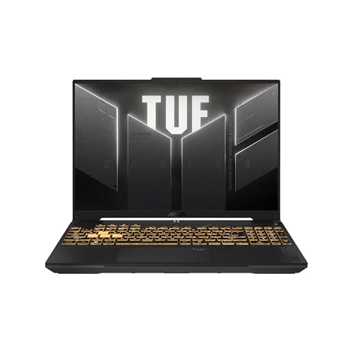 ASUS TUF Gaming F16 (2024) Gaming Laptop, 16” FHD+ 144Hz IPS-Level 16:10 Display, Intel® Core™ 5 210H Processor, NVIDIA® GeForce RTX™ 4050, 8GB DDR5