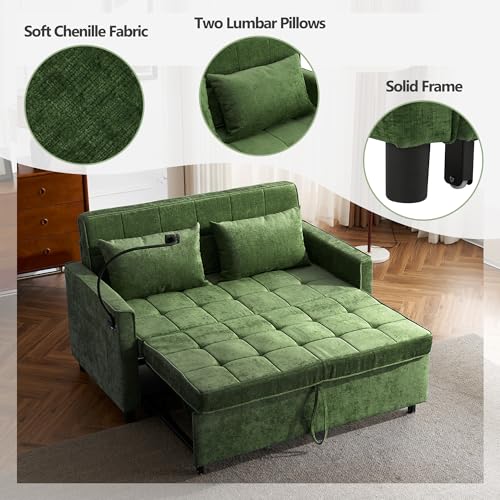 Merax 3 in 1 Convertible Sleeper Sofa Bed