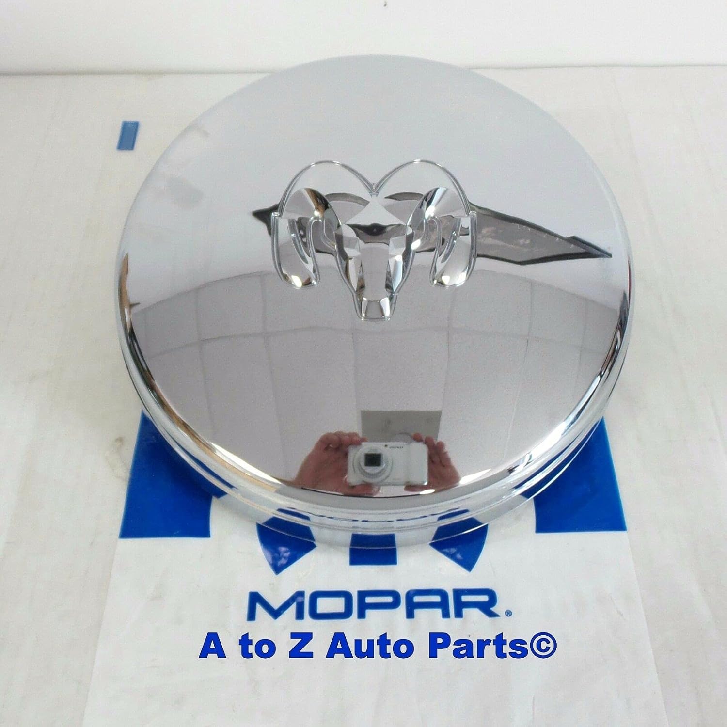 Mopar Dodge Ram 3500 4500 5500 Chrome Front DUALLY Center Cap New OEM Pack of 2