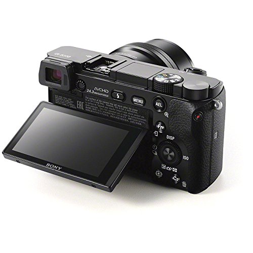 Sony Alpha a6000 Mirrorless Digital Camera 24.3MP SLR Camera with 3.0-Inch LCD (Black) w/16-50mm Power Zoom Lens