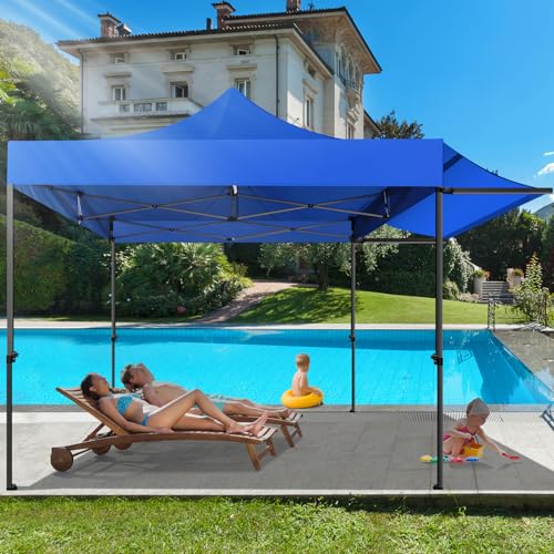 COBIZI 10x10 Pop Up Canopy Tent with Awning
