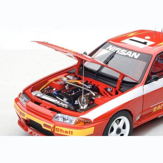1/18 AUTOart Nissan Skyline GT-R (R32) Australian Bathurst Winner 1992 Richards/Skaife #1 Diecast Car Model 89279