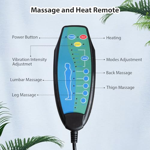 Massage Recliner Chair with Heat and Massage, Soft Fabric Ergonomic Manual Reclining Chairs