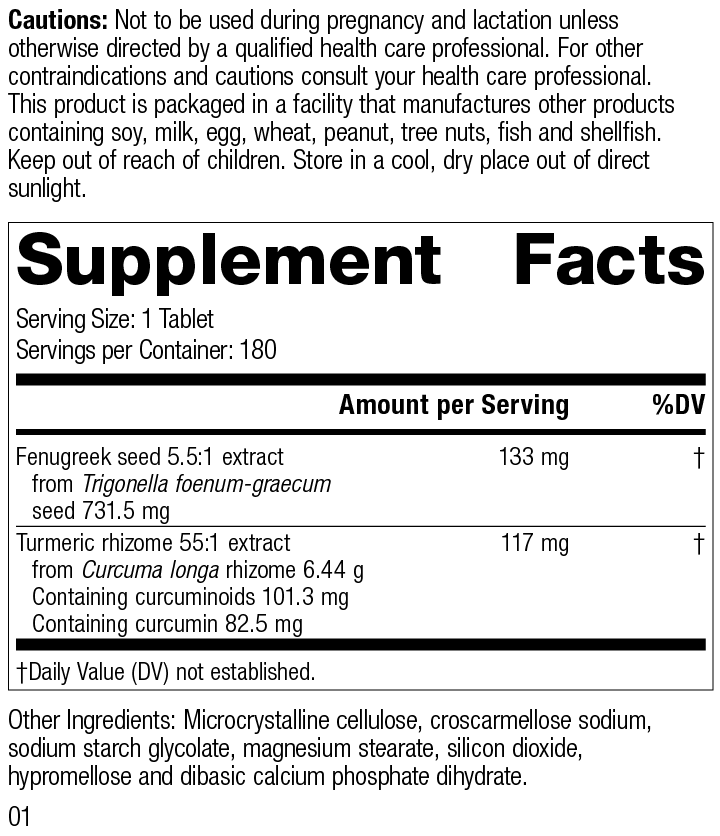 Turmeric Forte, 180 Tablets - Kansas Nuitrition - HNZSDS