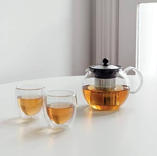 Bodum Pavina Double Walled Thermo Glasses 0.25 L, 8 oz, Pack of 6