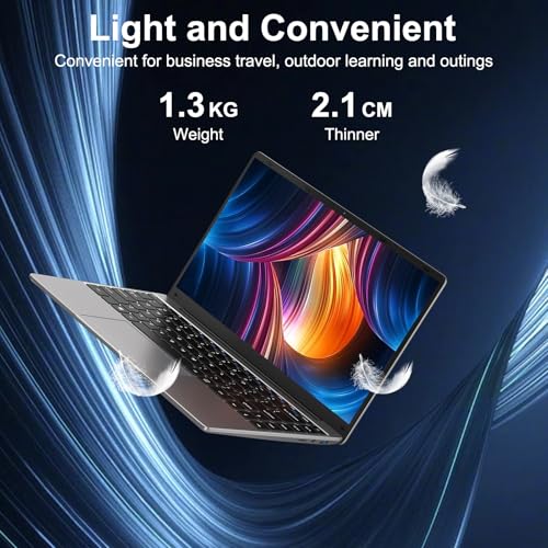 2025 Laptop Computer 14 Inch Win 11 256GB SSD Up to 1TB SSD Expand Laptops Celeron N4020 Up to 2.8Ghz 1920x1080 FHD Dual WiFi BT4.2 with Webcam