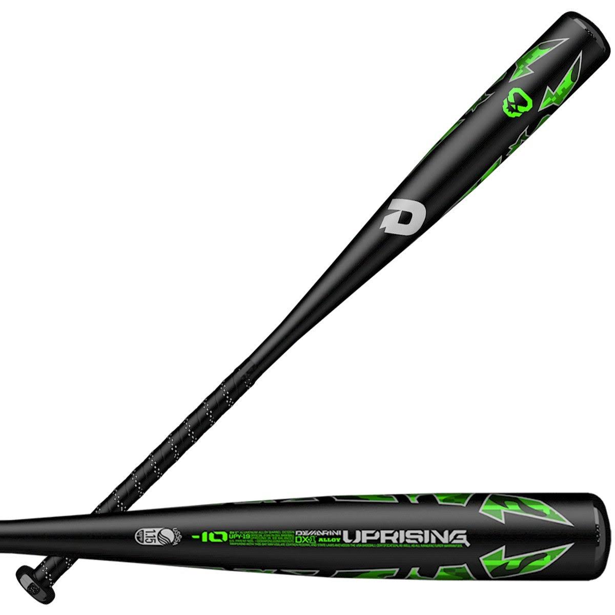 DeMarini Uprising Junior Big Barrel (-10) Senior League Baseball Bat, 30 inch/20 oz,