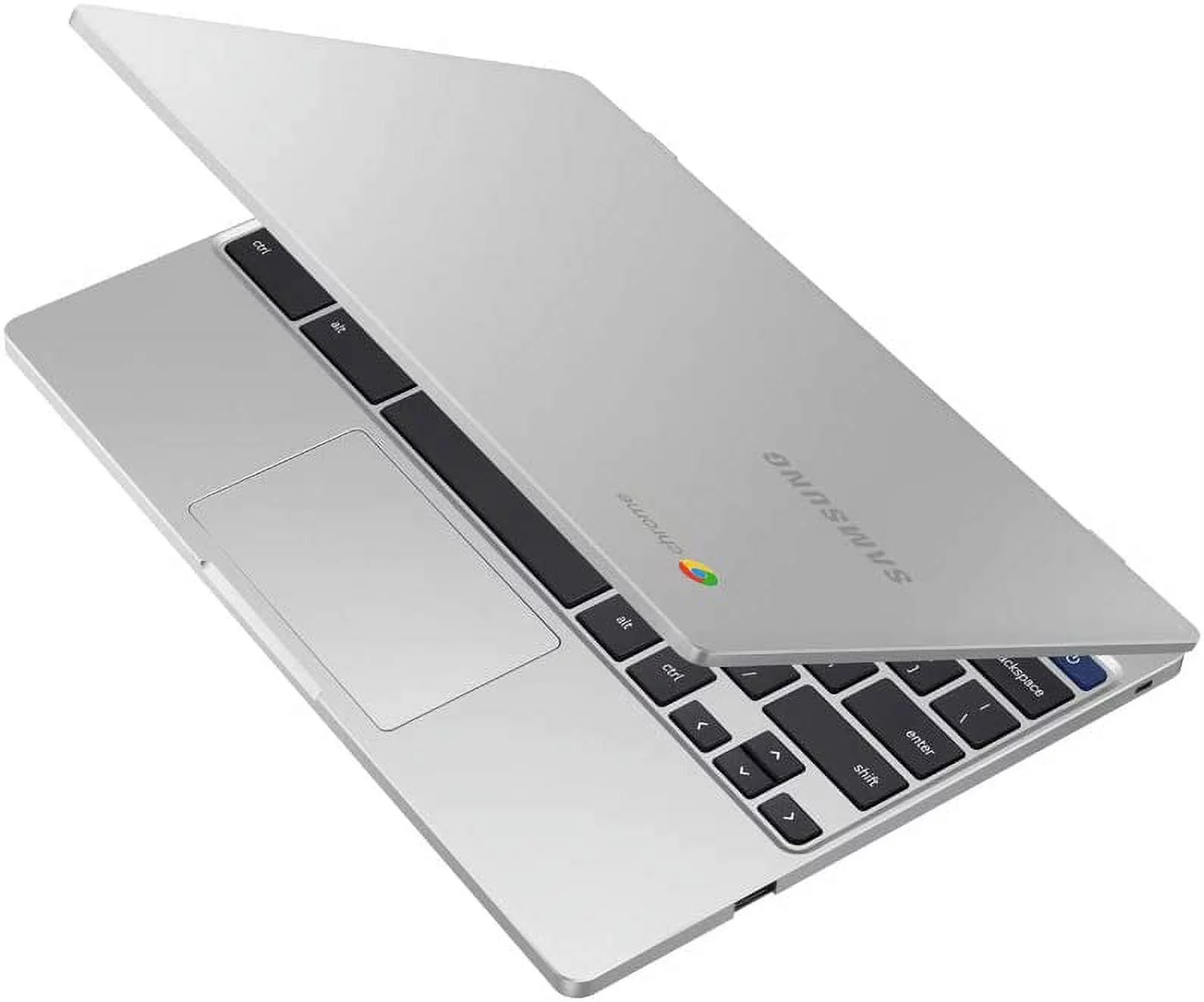 Samsung Chromebook 4 11.6", Intel Celeron N4020, 4GB RAM, 32GB SSD, Chrome OS, Platinum Titan, XE310XBA-K01US