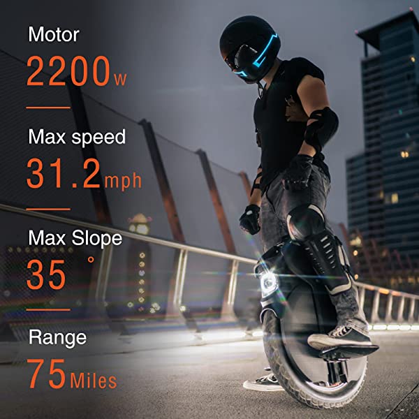 INMOTION V11 Electric Unicycle &ndash; Off-Road One-Wheel Adult Unicycle &ndash; Self-Balancing Unicycle Wheel &ndash