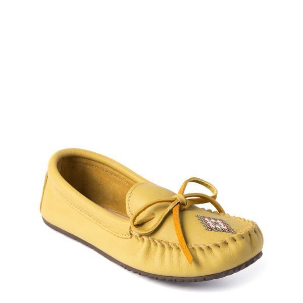 Canoe Grain Leather Tan Moccasin
