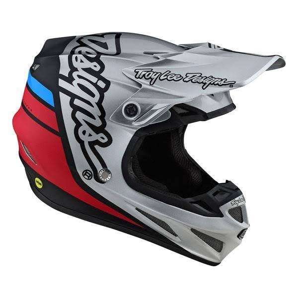 Troy Lee Designs SE4 Composite Silhouette Helmet-Black/Camo-Medium