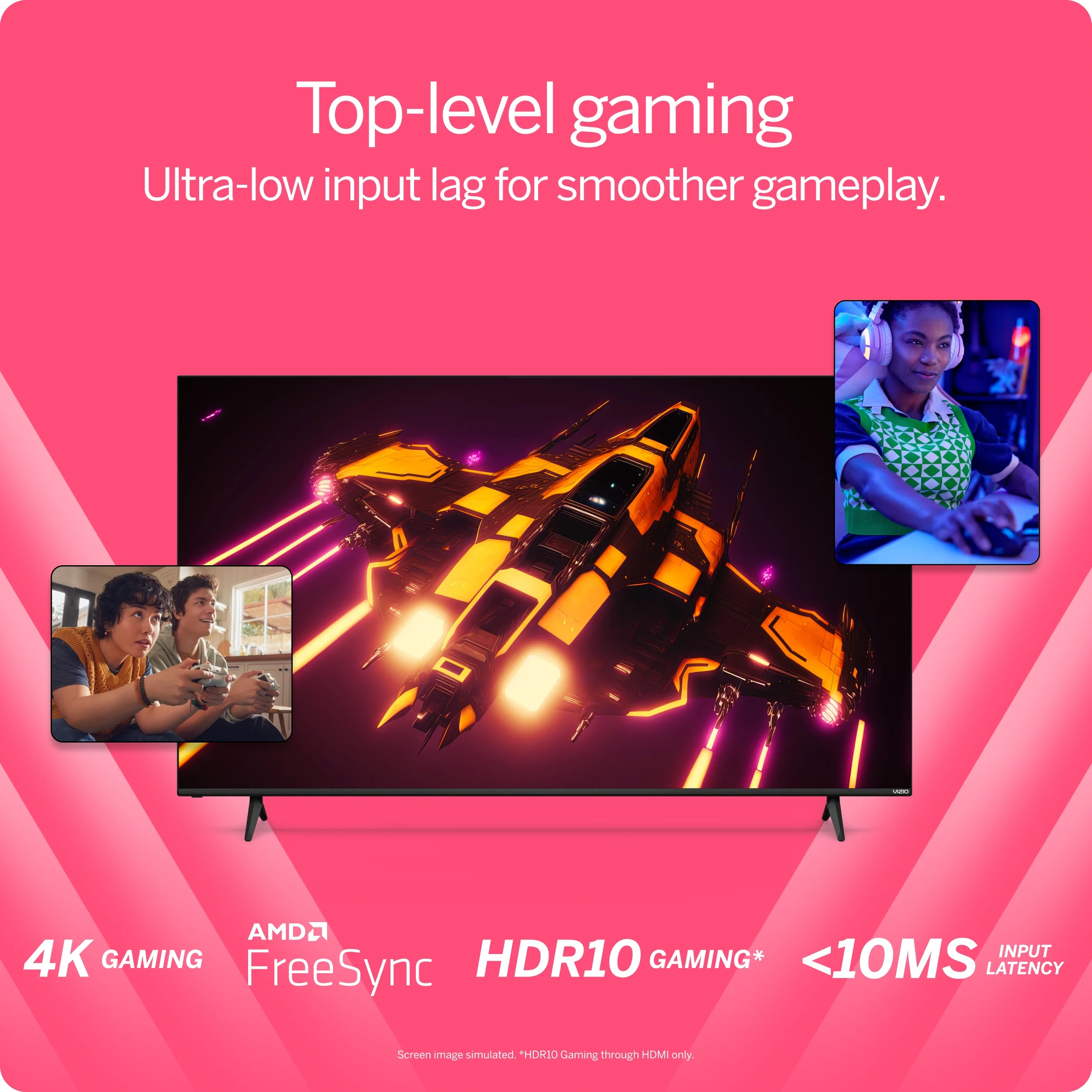 VIZIO 43" Class M6 Series 4K QLED HDR Smart TV M43Q6-J04