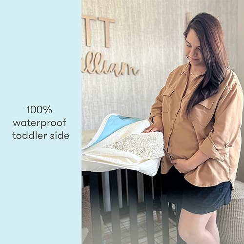 Newton Baby Crib Mattress and Toddler Bed - Waterproof - Ultra-Breathable Proven to Reduce Suffocation Risk, 100% Washable, Better Than Organic