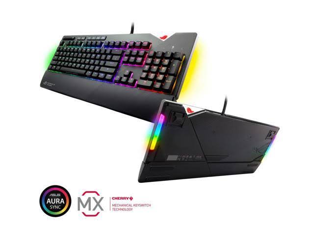 Asus ROG Strix Flare Cherry MX Blue Mechanical RGB Gaming Keyboard