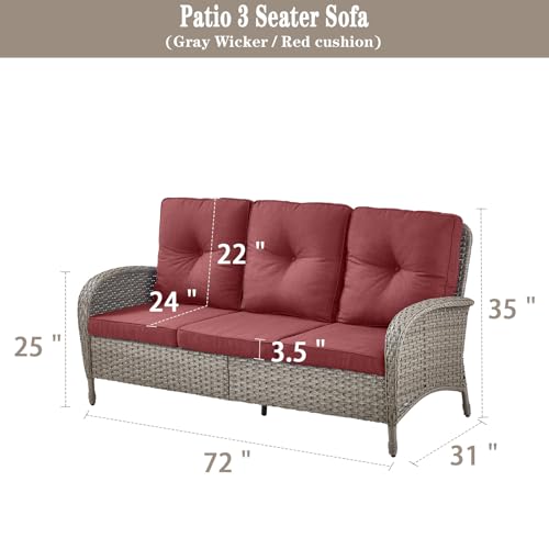Patio Club Chair Wicker Chairs