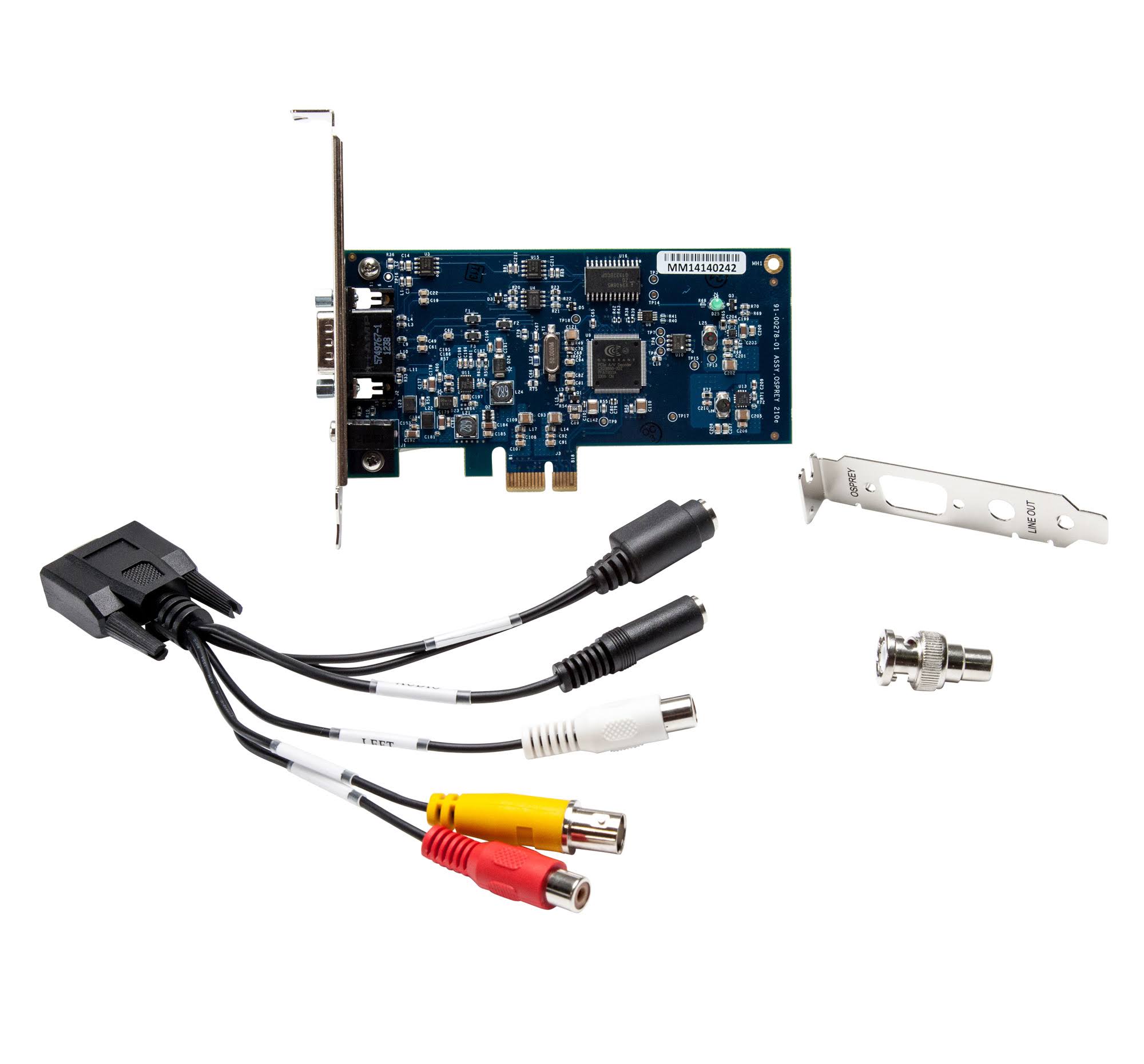 Osprey 210e - Video capture adapter - low profile - PCIe