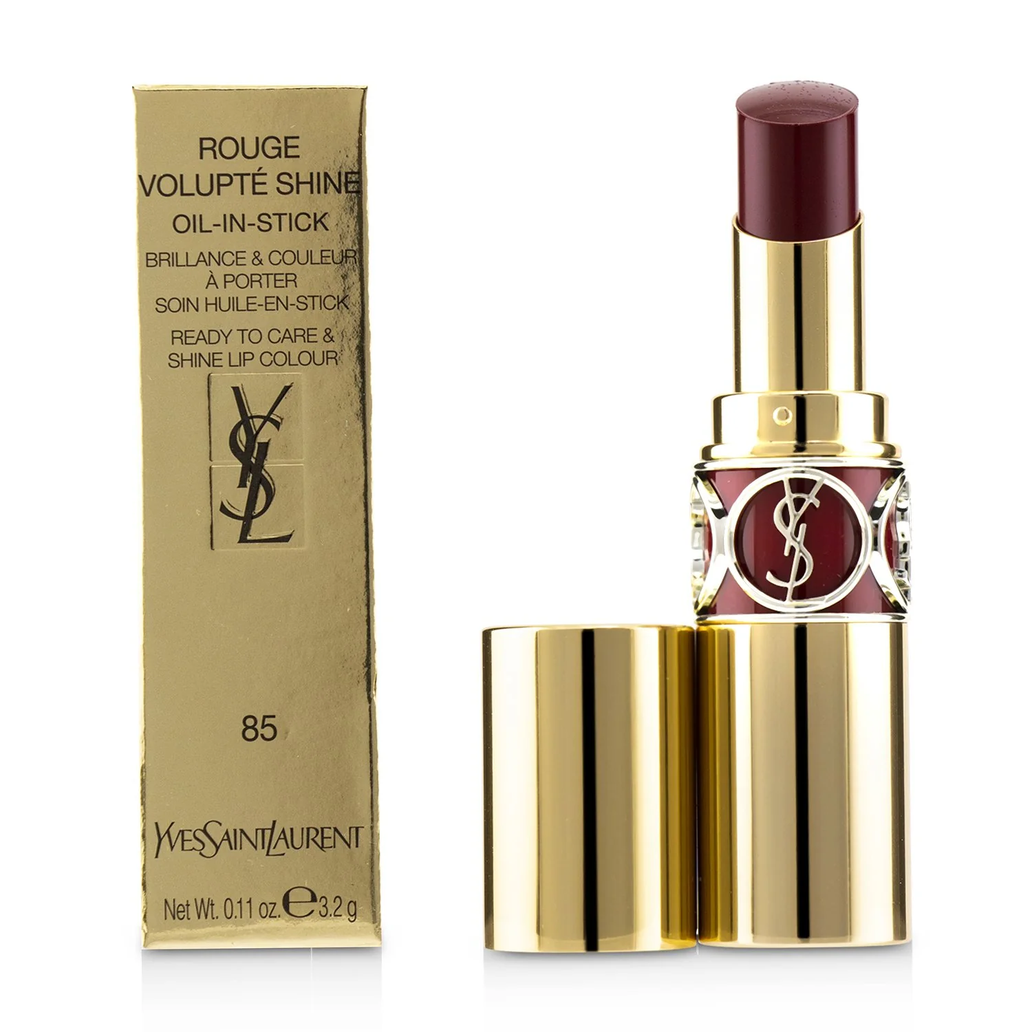 Yves Saint Laurent Rouge Volupte Shine - # 129 Carmine Retro 3.2g/0.11oz