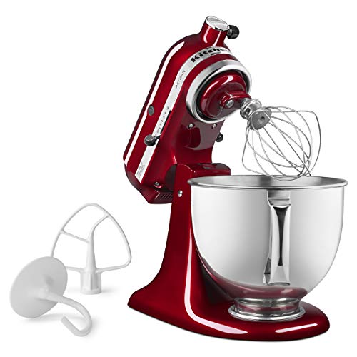 KitchenAid KSM150PSTG Artisan Series 5-Qt. Stand Mixer with Pouring Shield - Tangerine