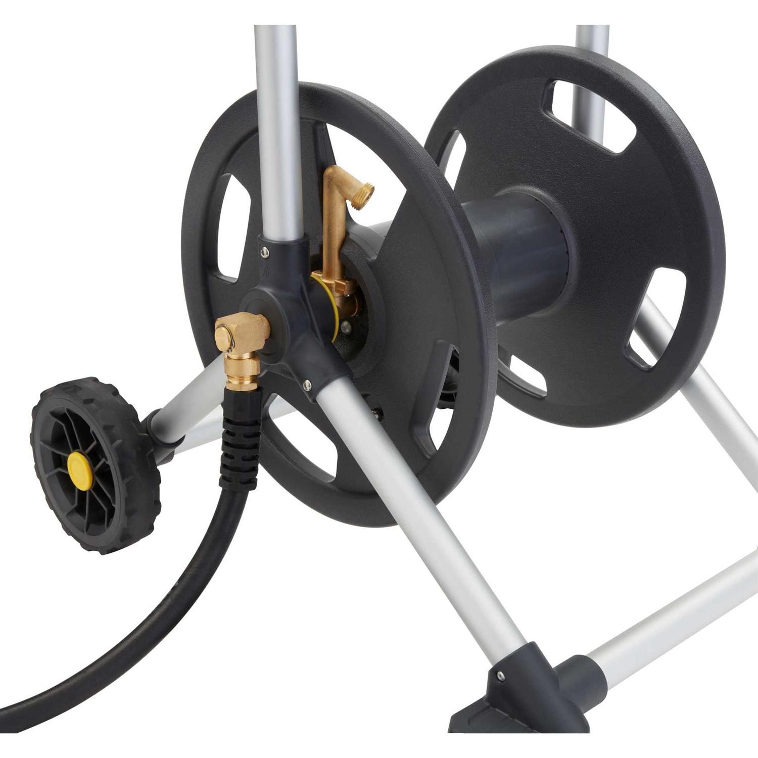 Gorilla 150 ft. Aluminum Zero-Rust Upright Hose Reel