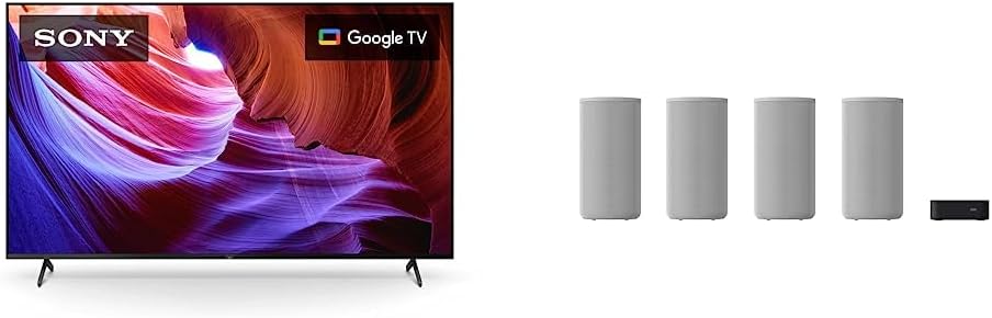 Sony TV KD65X85K with HTA9