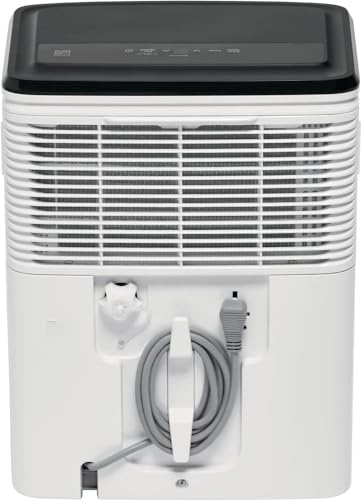 Frigidaire 50-Pint Portable Dehumidifier with Wi-Fi and Energy Star Certification for Medium/Large Rooms & Basements, Custom Humidity Control