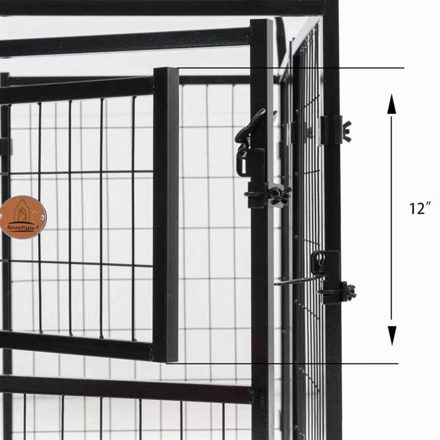 KennelMaster 52 in. x 4 ft. x 4 ft. Welded Wire Dog Kennel - Pet Supplies online store