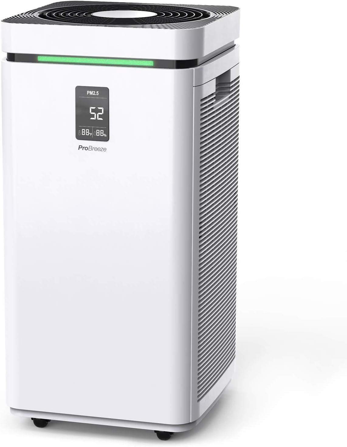 Pro Breeze Large Air Purifier True HEPA H13 Filter - WiFi and Smart App Air Purifier with 2000 Sq Ft Coverage, 800 CADR & 6 HEPA