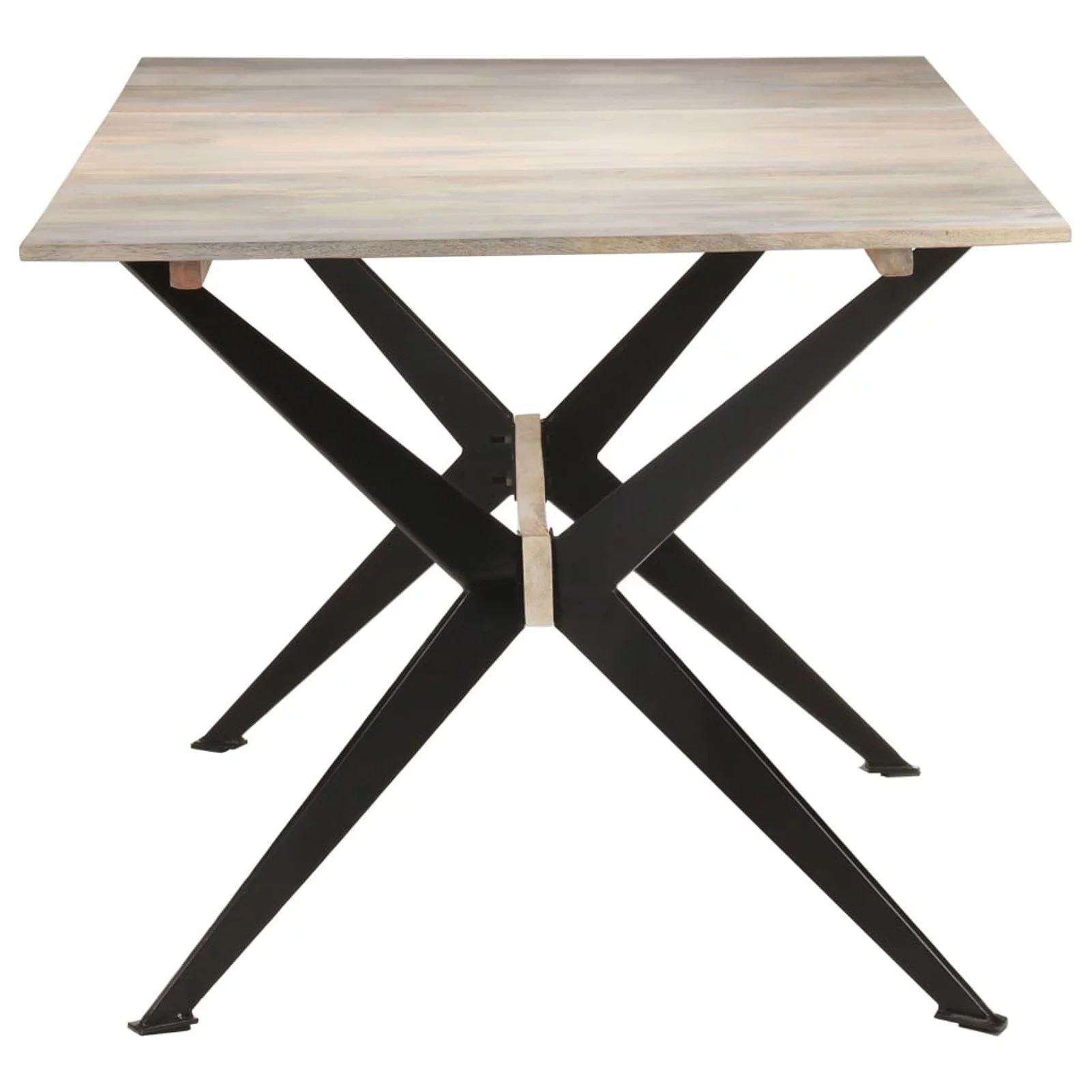 Aibecy Dining Table 70.9"x35.4"x29.9" Solid Mango Wood