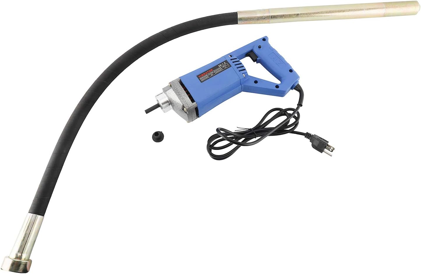 Concrete Vibrator, 3/4HP 800W Electric Hand Held Power Concrete Vibrator with 1.2M Hose Pack of 2