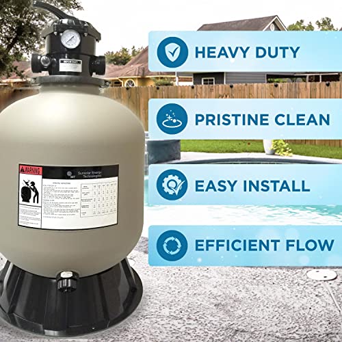 SUNSOLAR Swimming Pool Sand Filter