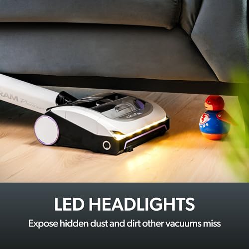 Gtech AirRAM Platinum Cordless Vacuum Cleaner - Includes Anti-Hair Wrap Brush Bar - Perfect for Carpet and Hardwood Floors