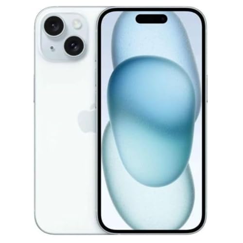 Apple iPhone 15, 128GB, Blue - Unlocked (Renewed Premium)