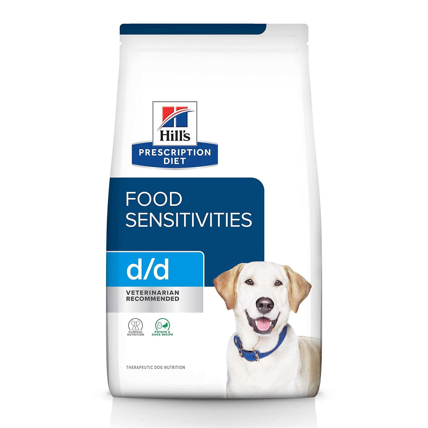 Hill's Prescription Diet d/d Potato &amp; Duck Dry Dog Food - Pet Supplies online store