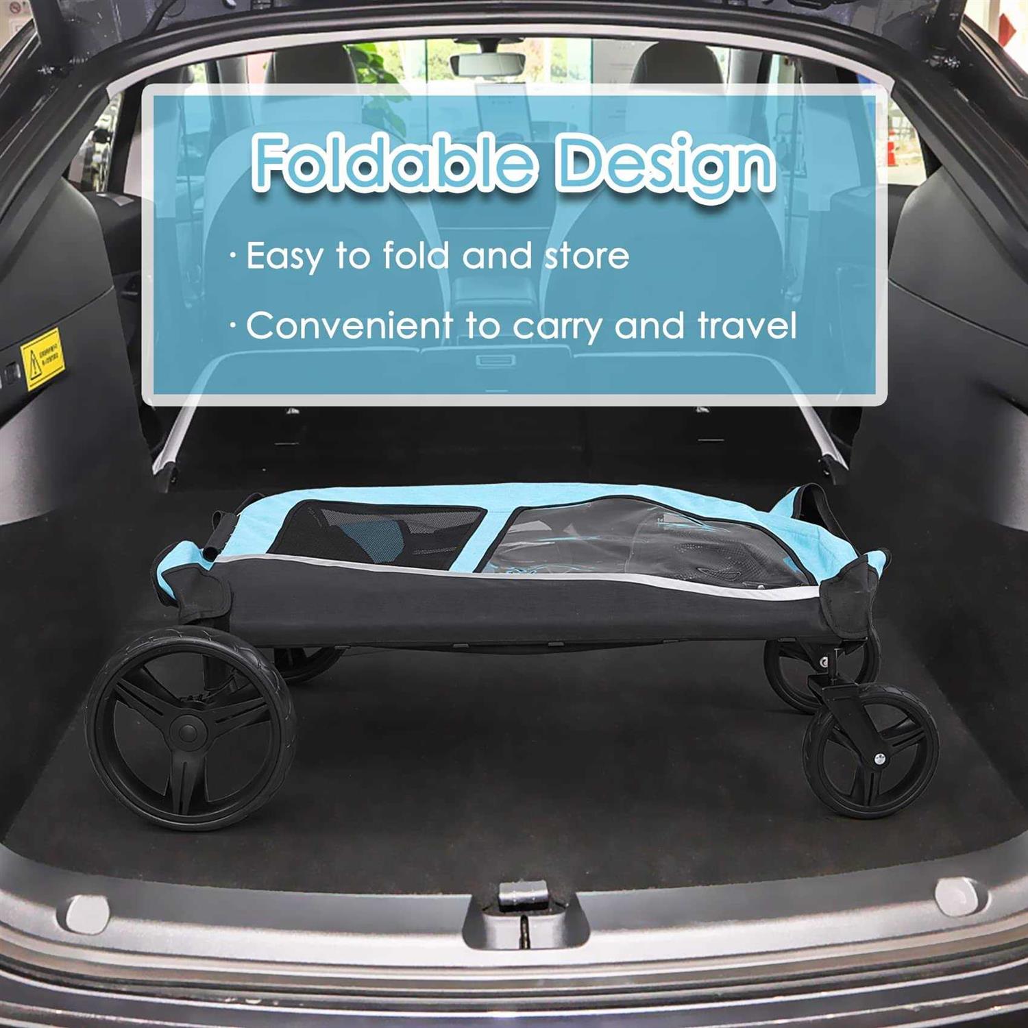 Saudism Dog Stroller For Large Dogs Extra Large Pet Stroller For For Medium Dogs - Pet Supplies online store
