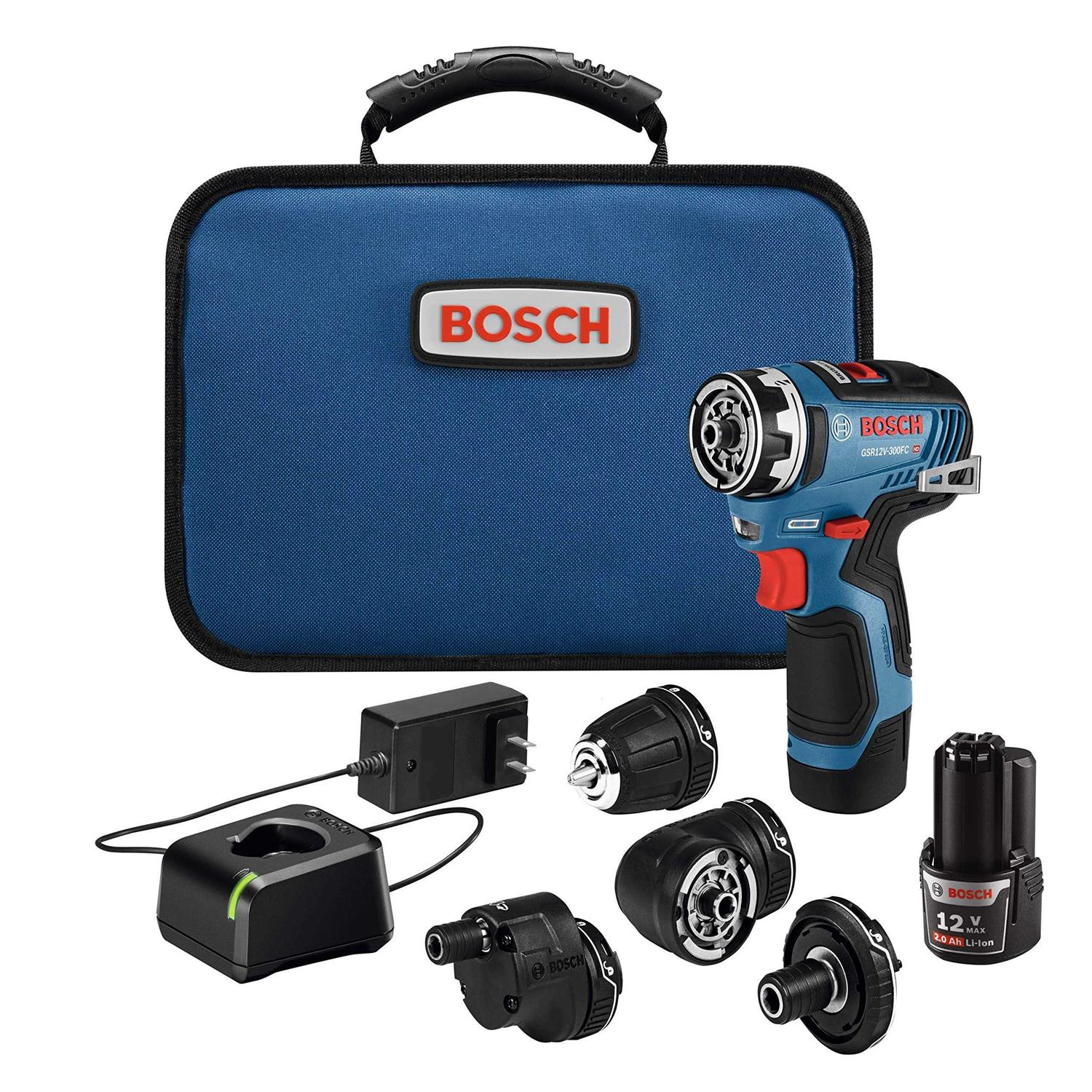 Bosch GSR12V-300FCB22 12V Max EC Brushless Flexiclick 5-in-1 Drill/Driver System - Shop Hardware Tools Online Store