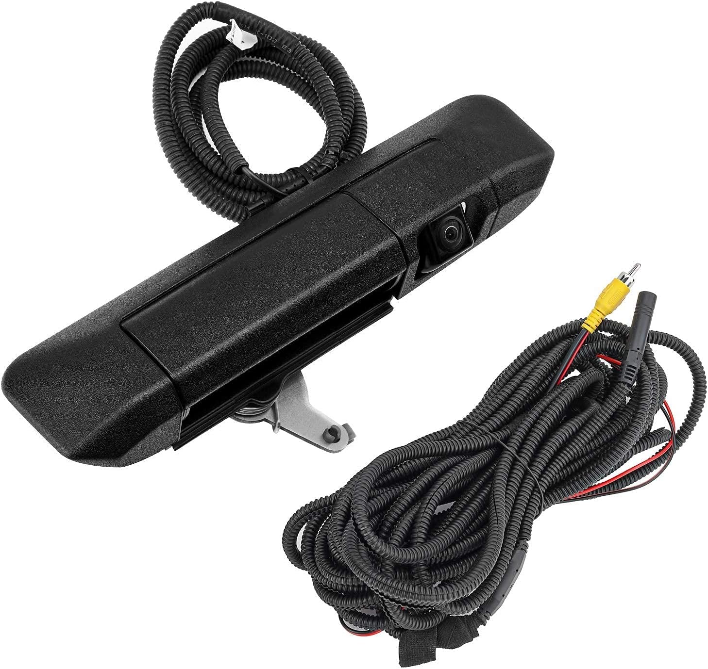 Backup Camera Tailgate Handle Compatible with 2005-2015 Toyota Tacoma Rear View Reverse Camera Handle Tailgate Lock RCA Connector