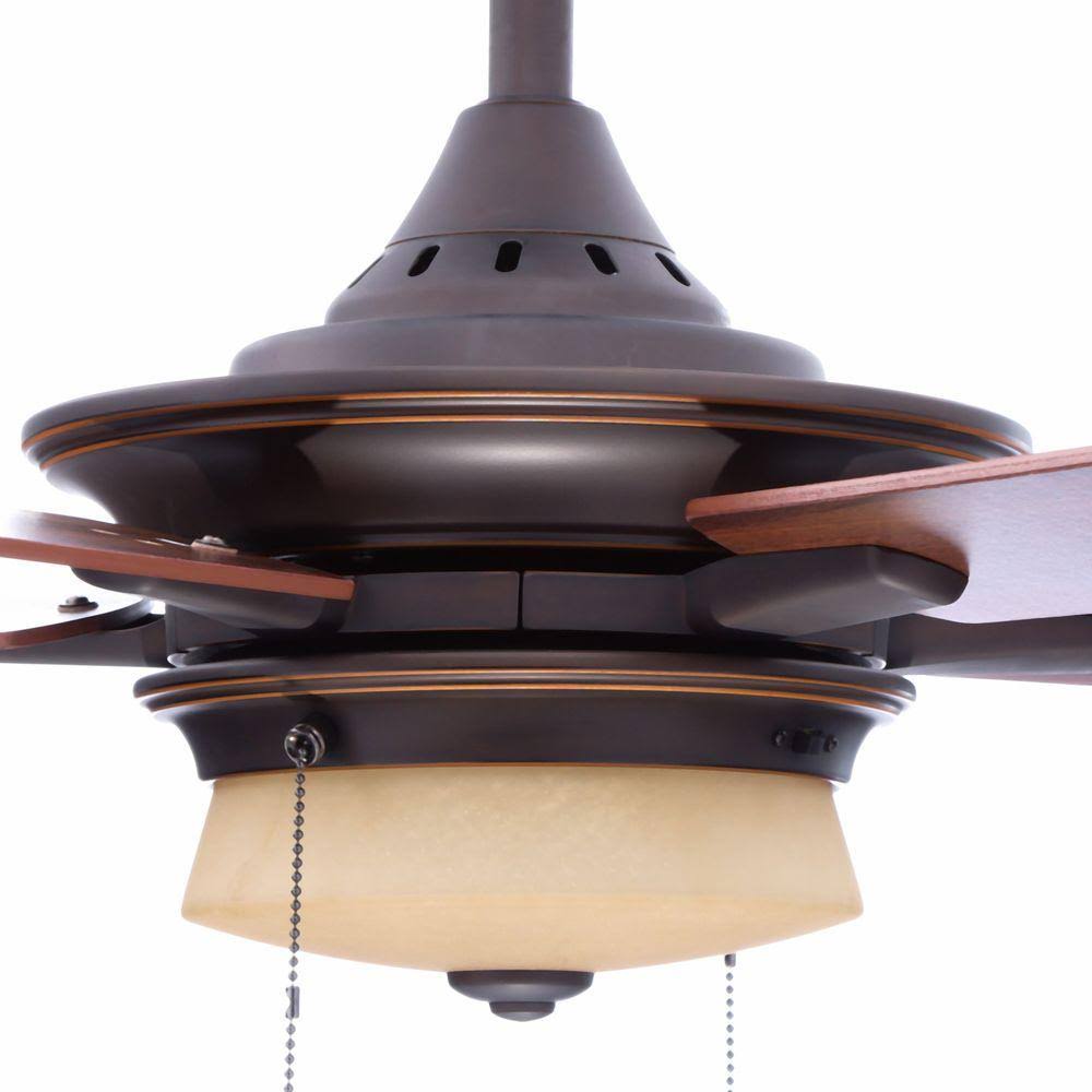 Hampton Bay Winthrop 52 in. Rustic Bronze Ceiling Fan