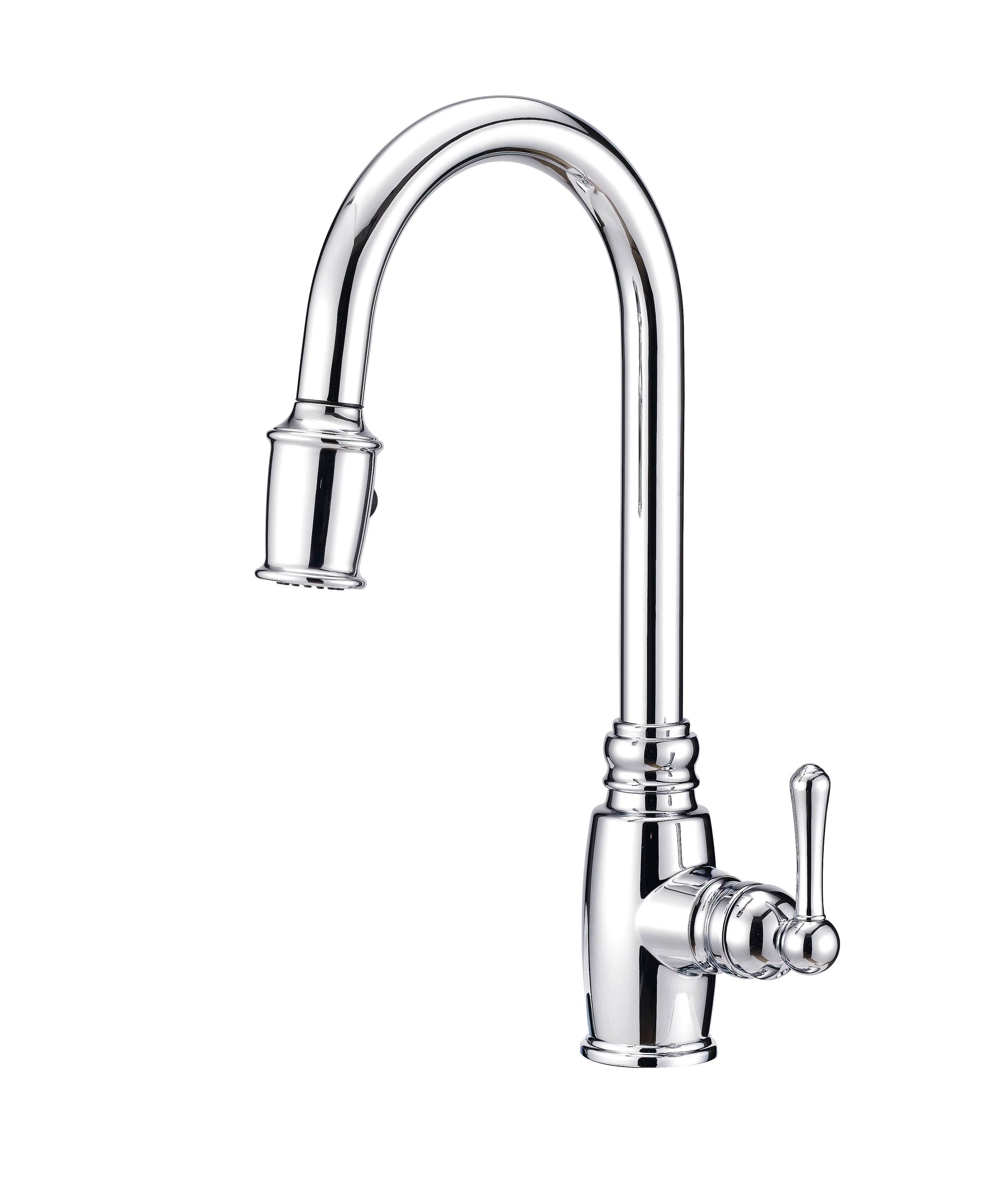 Danze D455557 Opulence Single Handle Pull-Down Kitchen Faucet Chrome
