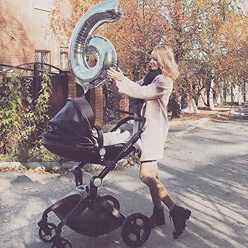 Hot Mom Baby Stroller 2020, Carriage with Bassinet Combo,Black