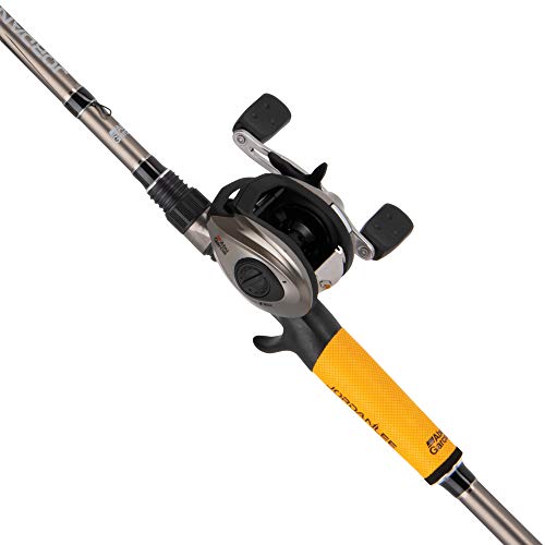 Abu Garcia Jordan Lee Low Profile Baitcast Reel and Fishing Rod Combo