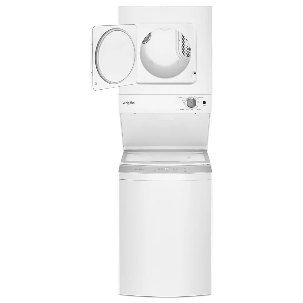 Whirlpool Wet4124h 24" Wide Laundry Center - White
