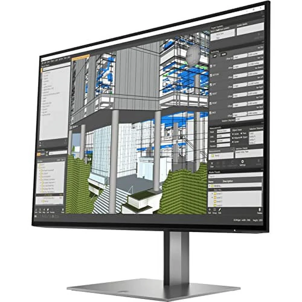 HP Z24n G3 24" WUXGA LED LCD Monitor - 16:9 - Silver