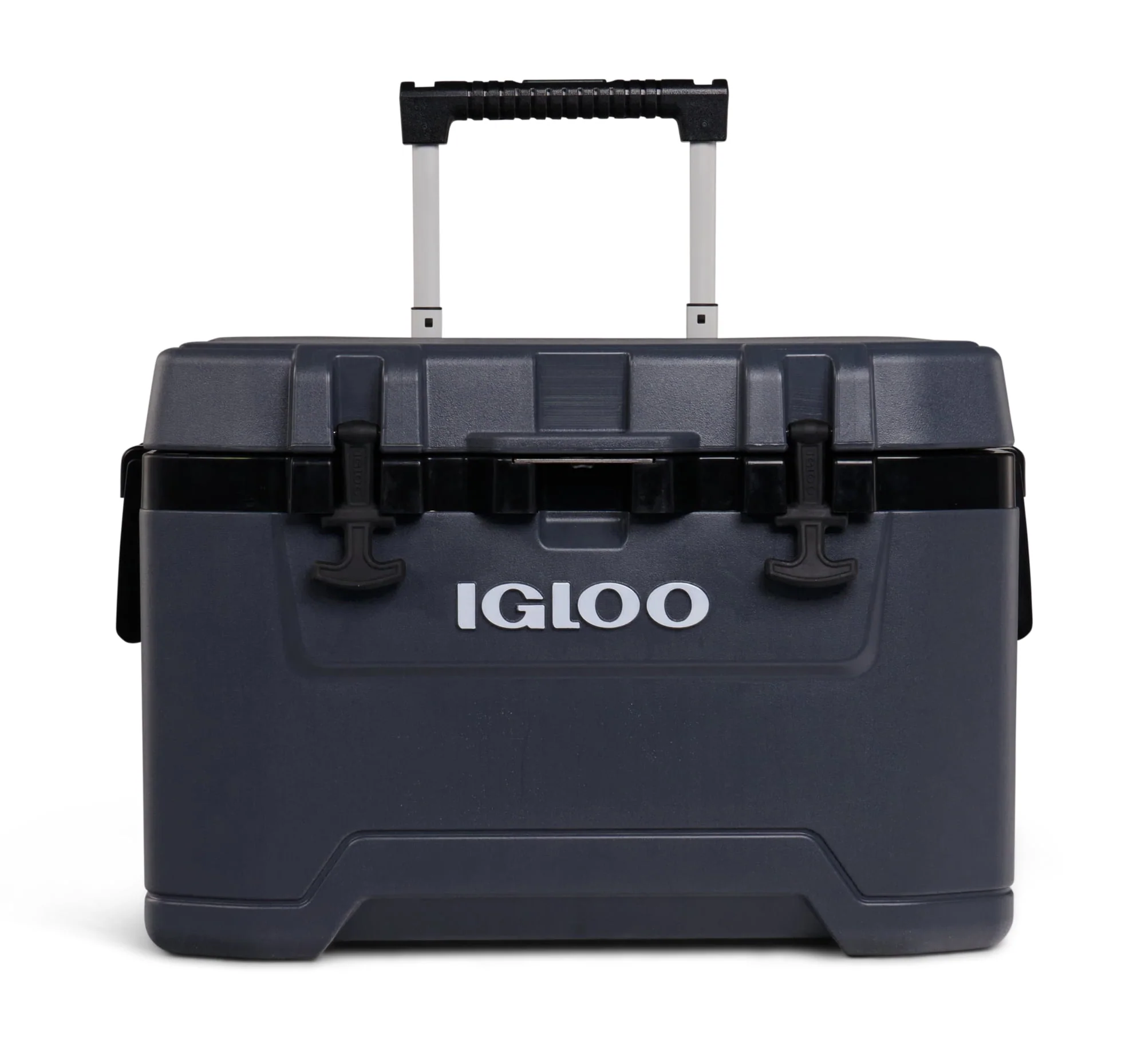 Igloo Overland 52 QT Ice Chest Cooler with Wheels, Gray (26 x 19 x 16)