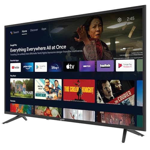 Supersonic SC-3250GTV 32" Smart HD DLED TV with 802.11a/b/g/n WiFi, Built in ATSC and NTSC Tuner