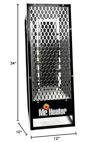 Mr. Heater F270700 MH35LP 35,000-BTU Propane Radiant Heater,Multi